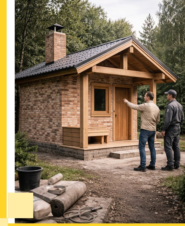 Кирпичные бани и печи в Шахтах от 379855 р. | ЭриданШхт