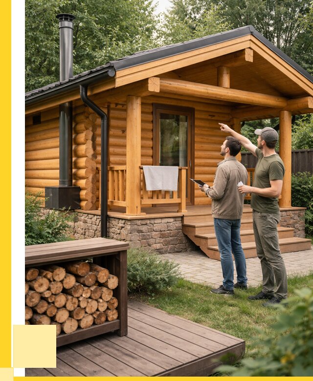 Бани для дачи под ключ в Шахтах от 271325 р. | ЭриданШхт