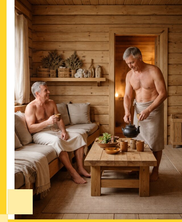 Бани с комнатой отдыха под ключ в Шахтах от 488385 р. | ЭриданШхт