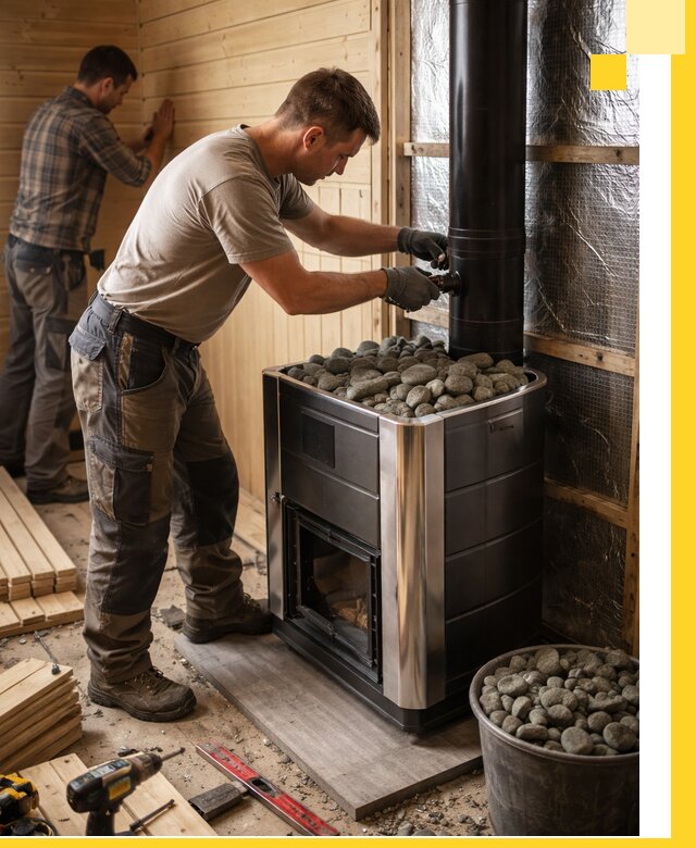 Проектирование и строительство парилок для бани в Шахтах под ключ