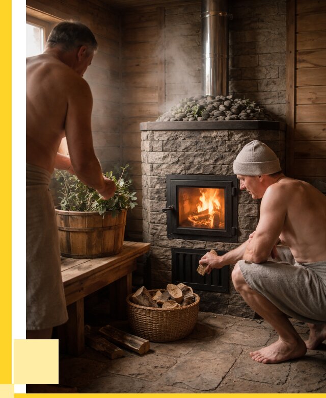 Банные печи под ключ в Шахтах от 48839 р. | ЭриданШхт кирпичная