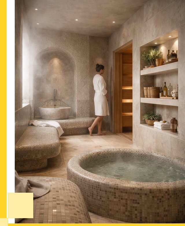 Строительство бани с хамамом в Шахтах от 813975 р. | ЭриданШхт