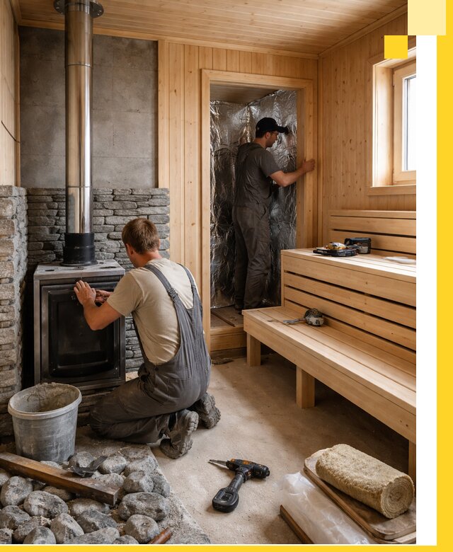 Строительство и изготовление бань под ключ в Шахтах