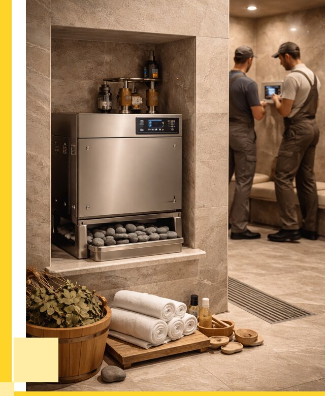 Парогенераторы для хамама в Шахтах от 81398 р. | ЭриданШхт