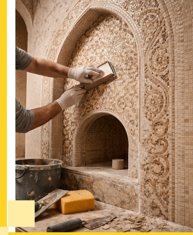 Мозаика для хамама в Шахтах под ключ от 5427 р. | ЭриданШхт