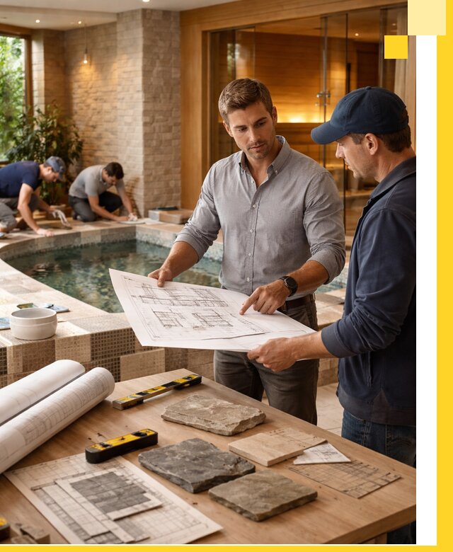 Проектирование SPA зон под ключ в Шахтах с инженерией